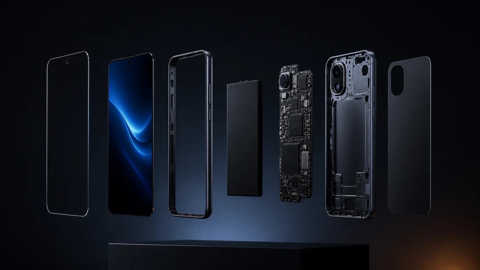 Nexo One phone and its components