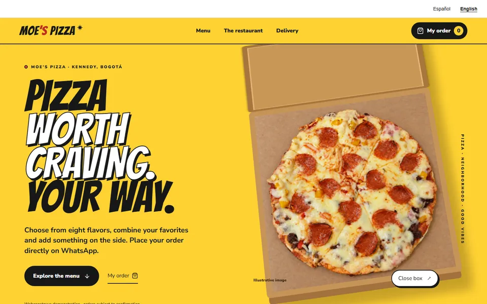 Reference for Moe’s Pizza