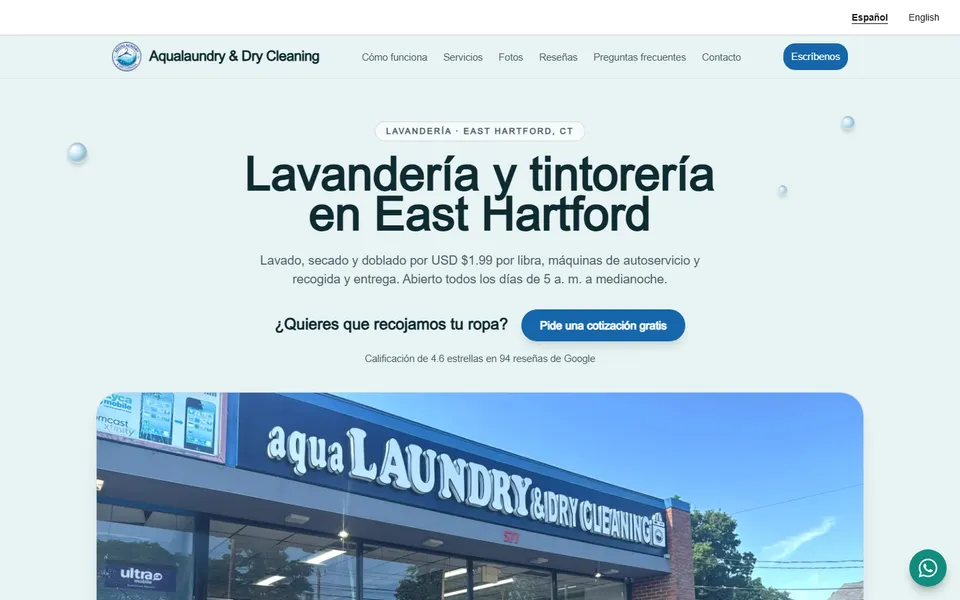 Referencia de Aqualaundry & Dry Cleaning